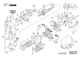 BOSCH Klebeschild SONNENSEITE | Ersatzteile f�r GWB 10 RE - 3601110347