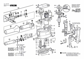BOSCH Sechskantmutter DIN 985-M8-8 | Ersatzteile für USH 10 | 2915061005
