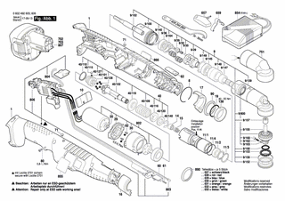 BOSCH Firmenschild ANGLE EXACT 15 | Ersatzteile f�r ANGLE...