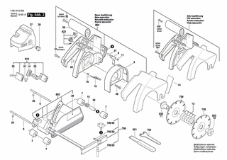 BOSCH Hinweisschild | Ersatzteile f�r GNF 20 CA - 3601119076