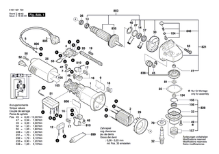 BOSCH Firmenschild | Ersatzteile f�r GNF 35 CA - 3601119179