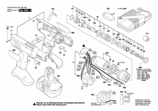 BOSCH Typschild | Ersatzteile f�r EXACT 8 - 3601119208