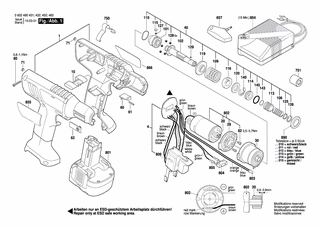 BOSCH Firmenschild | Ersatzteile f�r EXACT 4 - 3601119259