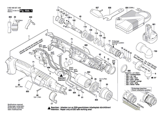 BOSCH Typschild | Ersatzteile f�r ANGLE EXACT 8 - 3601119319