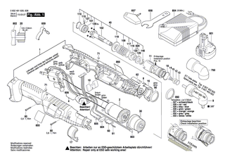 BOSCH Typschild | Ersatzteile f�r BT ANGLE EXACT 15 - 3601119373