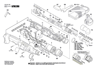 BOSCH Typschild | Ersatzteile f�r BT ANGLE EXACT 15 - 3601119373