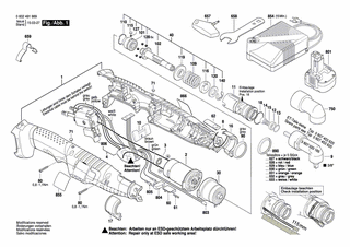 BOSCH Typschild | Ersatzteile f�r BT ANGLE EXACT 7 -...