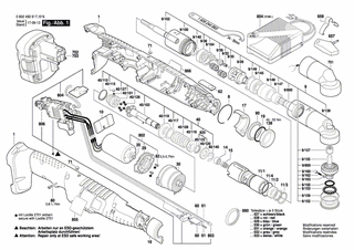 BOSCH Typschild | Ersatzteile f�r ANGLE EXACT 75-110 -...