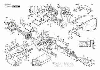 BOSCH Hinweisschild | Ersatzteile f�r GBS 100 AE, GBS 100...