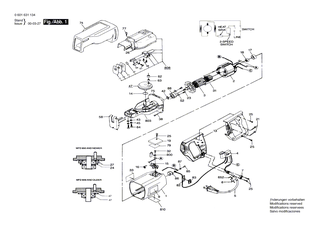 BOSCH Typschild | Ersatzteile f�r GBS 100 AE, GSA 1100 PE - 3601119595
