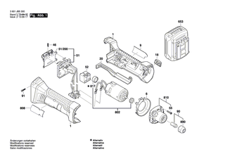 BOSCH Typschild | Ersatzteile f�r GGS 18 V-LI - 3601119872