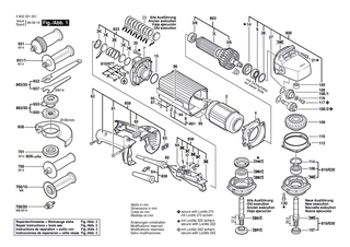 BOSCH Befestigungsschelle | Ersatzteile f�r HGS 65/32, HGS 65/50 - 3601303004