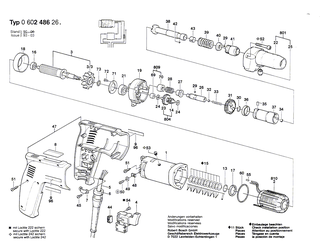 BOSCH Klemmb�gel | Ersatzteile f�r GR.106, Hf-Bohrmaschine - 3601321001