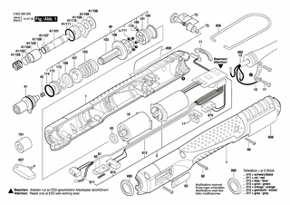 BOSCH Bet�tigungselement | Ersatzteile f�r C-EXACT 4,...