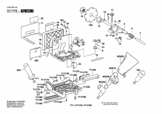 BOSCH Spannhebel | Ersatzteile f�r GUF 4-22 A, PSF 22 A -...