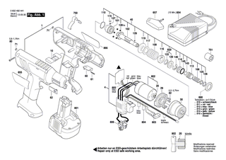 BOSCH Aufh�ngeb�gel | Ersatzteile f�r EXACT 6, EXACT 2 - 3601923024