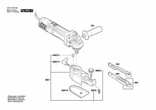 BOSCH Schleifarm | Ersatzteile f�r GEF 7 E - 3602013009