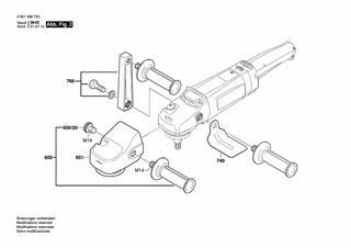 BOSCH Zusatzhandgriff | Ersatzteile f�r GPO 12, GPO 12 E...