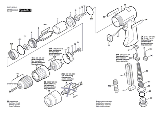 BOSCH Druckknopf | Ersatzteile f�r 320 WATT-SERIE, 220 WATT-SERIE - 3602053003