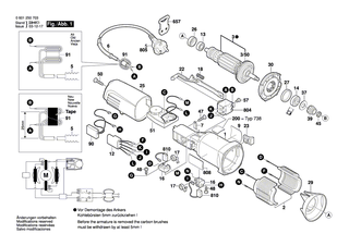 BOSCH Ferritkern | Ersatzteile f�r GFF 22 A, PWS 600 - 3602317039
