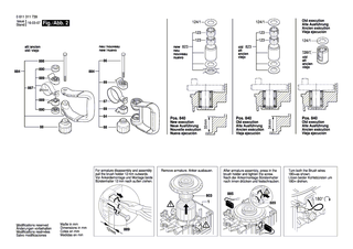 BOSCH Zusatzhandgriff | Ersatzteile f�r 11311EVS | 160202508D