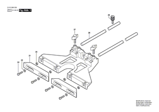 BOSCH F�hrungsstange 10 MM | Ersatzteile f�r GOF 1600, GOF 1700 E - 3603001518