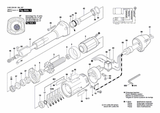 BOSCH Schleifspindel | Ersatzteile f�r Geradschleifer,...