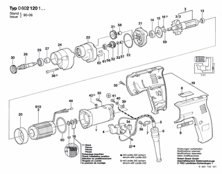 BOSCH Bohrspindel | Ersatzteile f�r GR.55, GR.57 -...