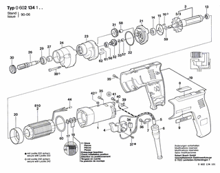 BOSCH Bohrspindel | Ersatzteile f�r GR.57 - 3603124014