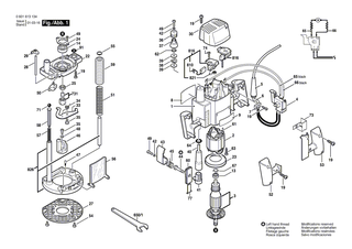 BOSCH Knopf | Ersatzteile f�r GOF 1200 A, GOF 1200 - 3603231539