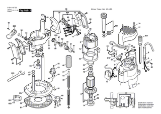 BOSCH Knopf | Ersatzteile für GOF 1200 A, GOF 1200 - 3603231539