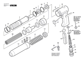 BOSCH �berwurfmutter | Ersatzteile f�r Pw-Meisselhammer-Serv, Pw-Meisselhammer-Set - 3603313007