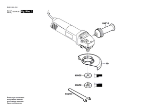 BOSCH Rundmutter 5/8 | Ersatzteile f�r 550 WATT-SERIE, GWS 7-115 - 3603340503