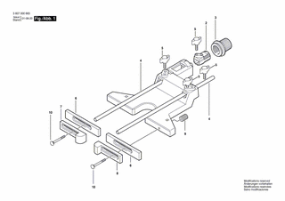 BOSCH R�ndelmutter | Ersatzteile f�r GOF 1600 A, GOF 1700...