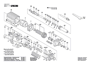 BOSCH Gewindefurchschraube AM 6x35-ST | Ersatzteile f�r Hf-Geradschleifer, Geradschleifer - 3603410006