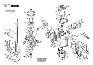 BOSCH Senkblechschraube | Ersatzteile f�r GOF 1600, GOF 1700 E - 3603415559