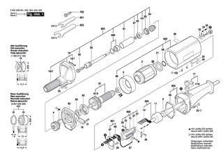 BOSCH Gewindefurchschraube | Ersatzteile f�r GR.65, Hf-Geradschleifer - 3603435003
