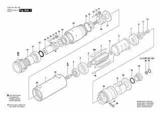 BOSCH Anschlussstutzen | Ersatzteile f�r Ventilgeh, 370...