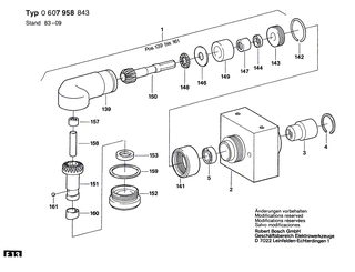 BOSCH Lagerflansch | Ersatzteile f�r 370 WATT-SERIE, 180 WATT-SERIE - 3603462006