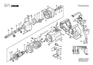 BOSCH Bohrspindel | Ersatzteile f�r Bohrmaschine, GBM 13...