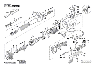 BOSCH Anker 230V | Ersatzteile f�r GGS 16, GGS 18 H - 3604010007