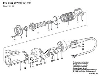 BOSCH Laeufer Ohne Wicklung | Ersatzteile f�r Winkelschrauber, GR./SIZE 55 - 3604080015