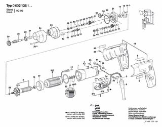 BOSCH St�nder 72V/300HZ | Ersatzteile f�r GR.57,...