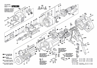 BOSCH Erdleitung L=415 MM | Ersatzteile f�r GDB 1600 DE,...
