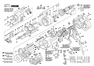 BOSCH Erdleitung L=415 MM | Ersatzteile f�r GDB 1600 DE, GDB 1600 WE - 3604414049