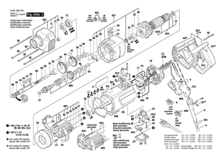 BOSCH Erdleitung L=415 MM | Ersatzteile f�r GDB 1600 DE, GDB 1600 WE - 3604414049