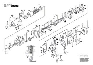 BOSCH Elektr Leitung SCHWARZ | Ersatzteile f�r GSR 1436.7, GDS 18-E - 3604431008