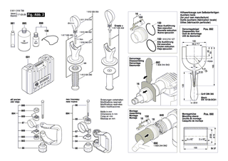 BOSCH Lagerbuchse | Ersatzteile für 11318EVS | 1617000835