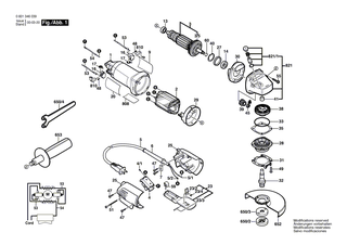 BOSCH Netzanschlussleitung USA/CDN 2,15m 2 x 0,82mm SJ 18/2 | Ersatzteile f�r B8850 - 3604460555