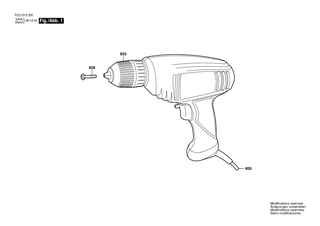 BOSCH Netzanschlussleitung USA/CDN 2,15m 2 x 0,82mm SJ 18/2 | Ersatzteile f�r B8850 - 3604460555